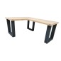 Wood4you - Bureau d'angle - New england bois massif