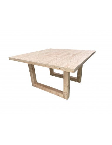 Wood4you - square - table - Douglas wood