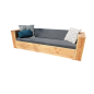 Wood4you - divano lounge Oslo legno Douglas