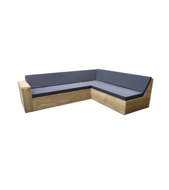 Wood4you Lounge set 1 scaffolding wood - incl cushions