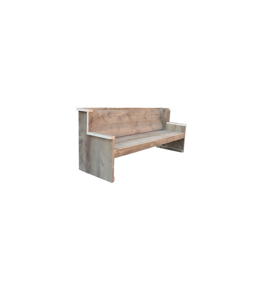 Wood4you - Panca da giardino Zelanda - Legno per ponteggi 'pacchetto fai da te' - 175Lx72Hx63P cm