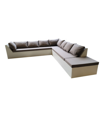 Wood4you - Lounge set 7 White