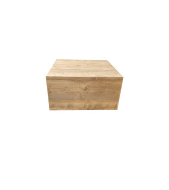 Wood4you - Hocker Washington Gerüstholz 54Lx32Hx54D cm