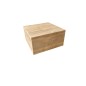 Wood4you - Hocker Washington Bois d'échafaudage 54Lx32Hx54D cm