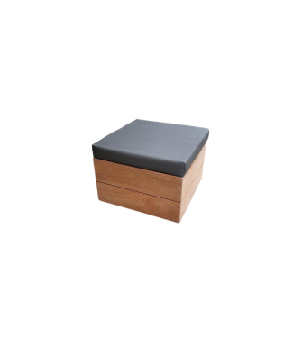 Wood4you - Hocker Washington Bankirai 72Lx32Hx72D cm