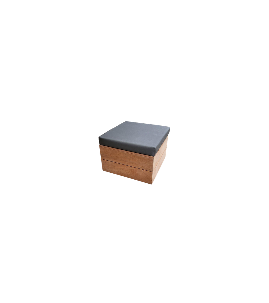 Wood4you - Hocker Washington Bankirai 72Lx32Hx72T cm