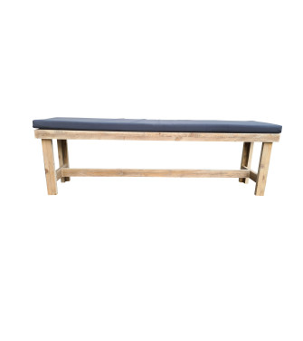 Wood4you - Banc de jardin - Rotterdam - coussin inclus