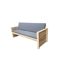 Wood4you - Banc de jardin - Bois - Kit - Coussin inclus