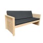 Wood4you - Tuinbank - Hout - Bouwpakket  - Incl kussen