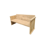 Wood4you - Tuinbank - Texel - Bouwpakket steigerhout 152Lx72Hx57D cm