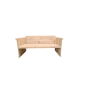 Wood4you - Garden bench - Texel - Scaffold wood kit 152Lx72Hx57D cm