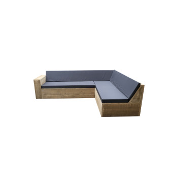 Wood4you Lounge set 1 scaffolding wood - incl cushions