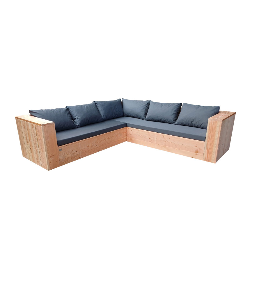 Wood4you - Lounge Set 2 Douglasie - inkl. Kissen