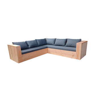 Wood4you - Lounge Set 2 Douglasie - inkl. Kissen