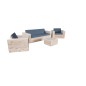 Wood4you- Scaffoldwood set da salotto 4 - incl. cuscini