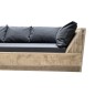 Wood4you - Loungeset - 6 steigerhout - incl Plofkussens