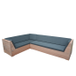 Wood4you - Lounge set 6 Bankirai - incl cushions