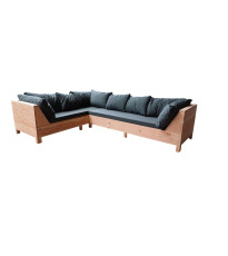 Wood4you - Lounge-Set 9 - Douglasie - inkl. Kissen