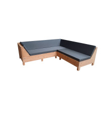 Wood4you - Loungeset 10 - Douglashout - Strakke kussens