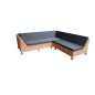 Wood4you - Loungeset 10 - Douglasienholz - Schlanke Kissen