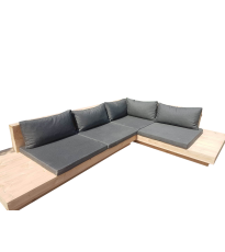 Wood4you - Lounge Set 12 Douglas incl. Throw Pillows