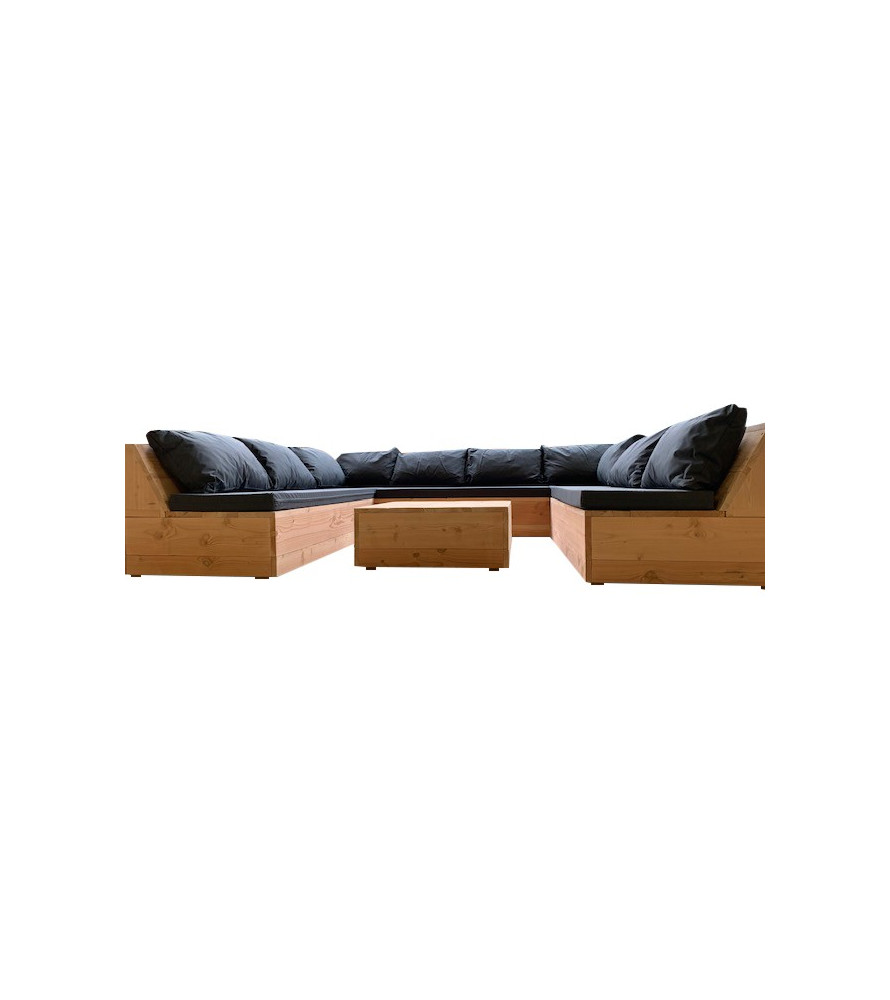 Wood4you - Lounge set 15 - incl cushions