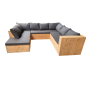 Wood4you - Lounge set 14 Douglas - incl cushions