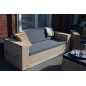 Wood4you - Lounge sofa Washington - Industrial wood - incl cushions