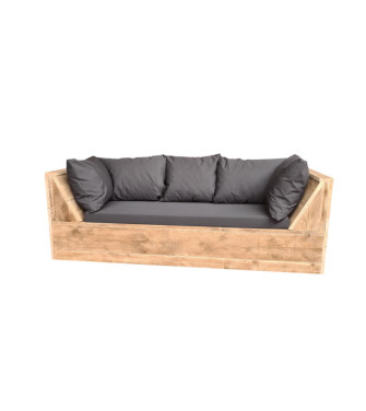 Wood4you - canapé lounge Phoenix Steigerhout