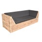 Wood4you - divano lounge Phoenix Ponteggio legno