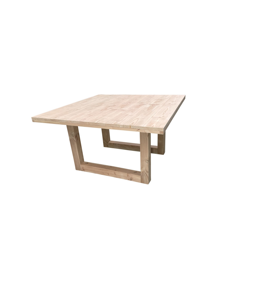 Wood4you - quadratischer Tisch Douglasie