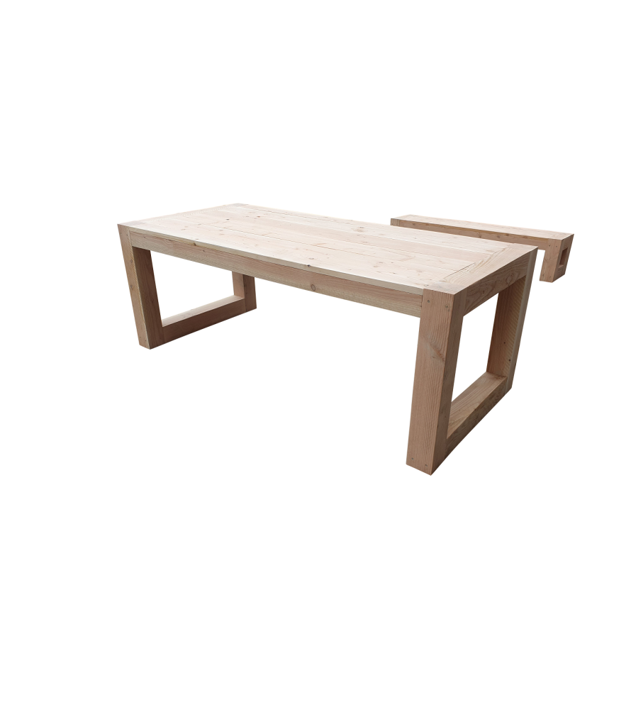 Wood4you - Table de jardin Boston