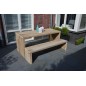 Wood4you - garden table Amsterdam