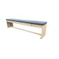 Wood4you - Banc de jardin New Harlem échafaudage bois - coussin inclus