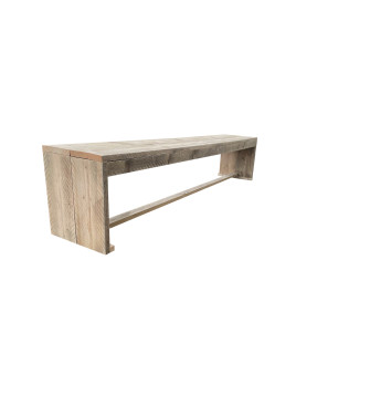 Wood4you - Garden bench - New Harlem scaffolding wood 120Lx43Hx38D cm