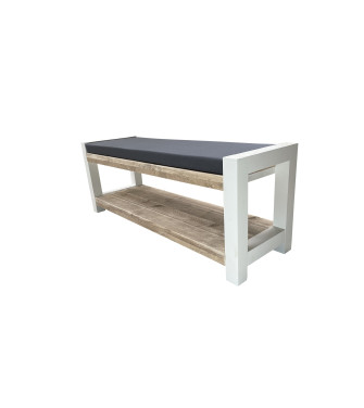 Wood4you - Garden bench - incl anthracite cushion