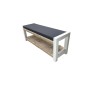 Wood4you - Garden bench - incl anthracite cushion