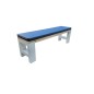 Wood4you - Bench - Seattle -  white - incl cushion