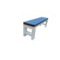 Wood4you - Bench - Seattle -  white - incl cushion