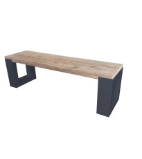 Wood4you - Bench - New Orleans -  white - Garden bench