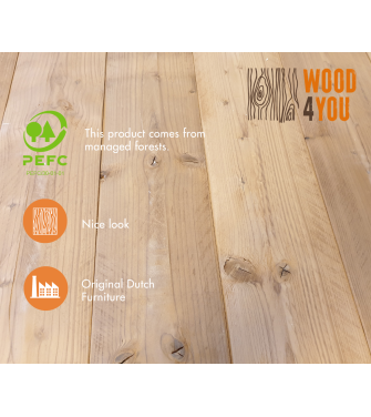 Wood4you - Panca New England Legno tostato