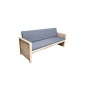 Wood4you - Garden Bench - Wood - DIY Kit - Includes Cushion