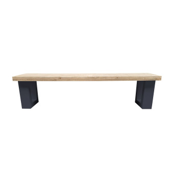 Wood4you - Banc de Jardin New England Échafaudage Bois  anthracite