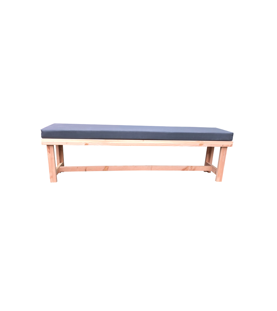 Wood4you - Garden bench - Rotterdam - incl cushion