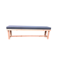 Wood4you - Banc de jardin - Rotterdam - coussin inclus