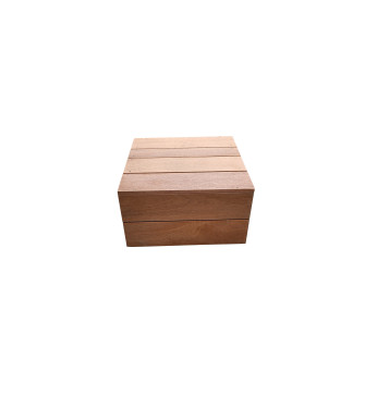 Wood4you - Hocker Washington Bankirai 55Lx33Hx55D cm