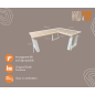 Wood4you - Corner desk - Vancouver Spruce