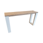 Wood4You - Table d'appoint New Orleans Bois de Construction Uniquement