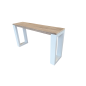 Wood4You - Table d'appoint New Orleans Bois de Construction Uniquement