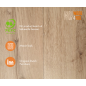 Wood4You - New Jersey Eichenbank mit Kissen